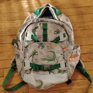 Kids Green Alligator Print Backpack - Pottery Barn Kids